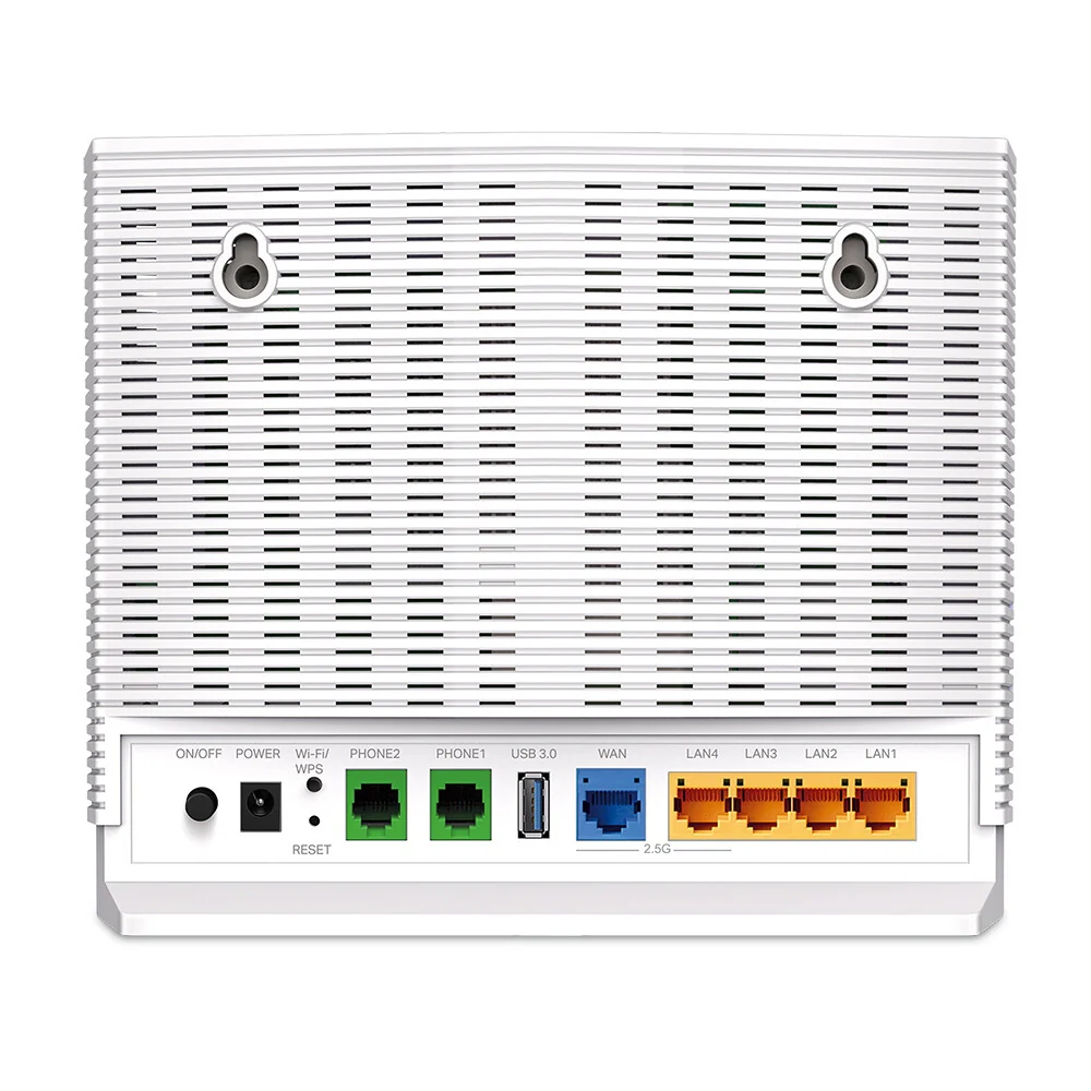 TP-Link AX6000 - 2.5 Gigabit Ethernet Dual Band (2.4 GHz / 5 GHz) Wi-Fi 6 VoIP Router - Image 3