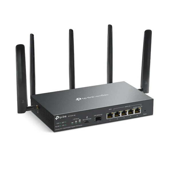 TP-Link Omada - Gigabit Ethernet Dual-band (2.4 GHz / 5 GHz) wireless router in Black - Image 3