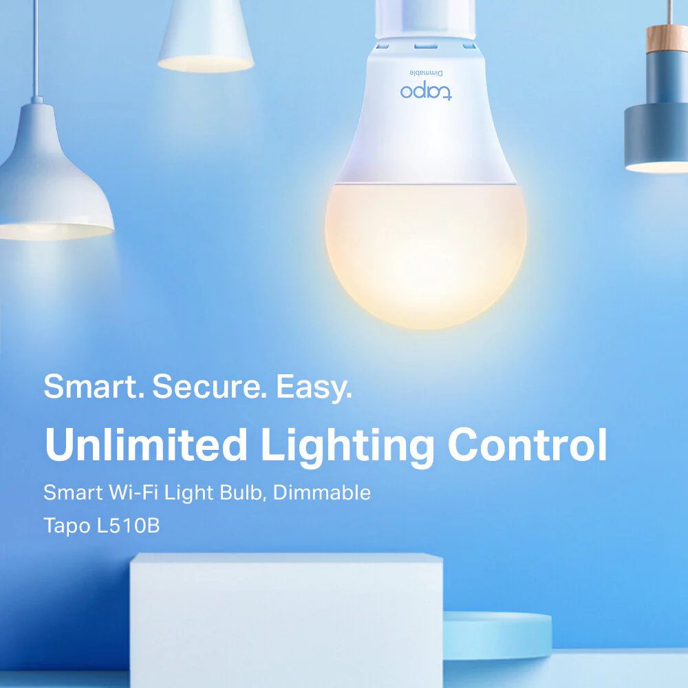 TP-Link Tapo Smart Wi-Fi Lightbulb - Dimmable - B22 - Image 2