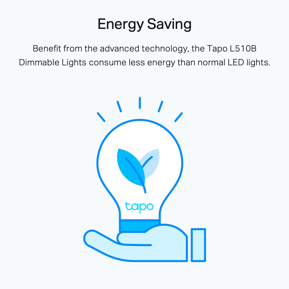 TP-Link Tapo Smart Wi-Fi Lightbulb - Dimmable - B22 - Image 6