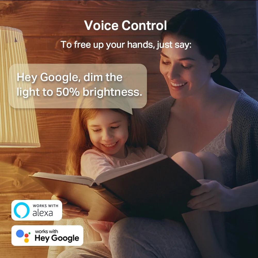 TP-Link Tapo Smart Wi-Fi Lightbulb - Multicolour - B22 (Pack of 2) - Image 6
