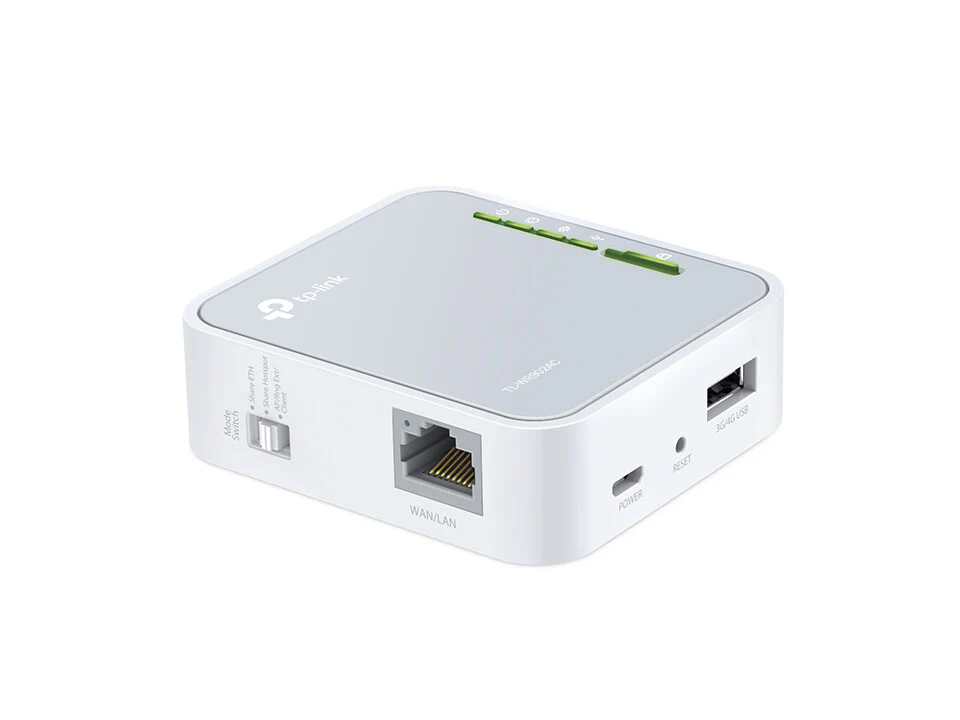 TP-Link TL-WR902AC - Fast Ethernet Dual-band (2.4 GHz / 5 GHz) 4G wireless travel router in White - Image 2