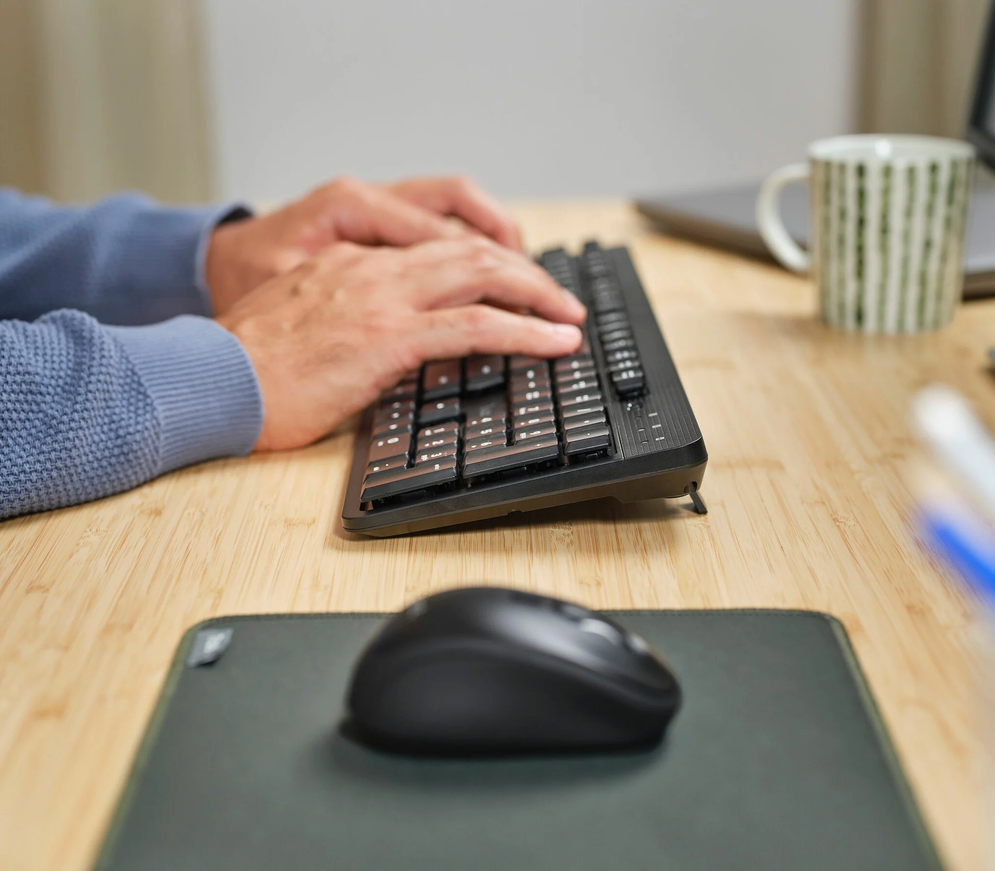 Trust Ody II keyboard Mouse included Office RF Wireless QWERTY UK English Black - Image 8