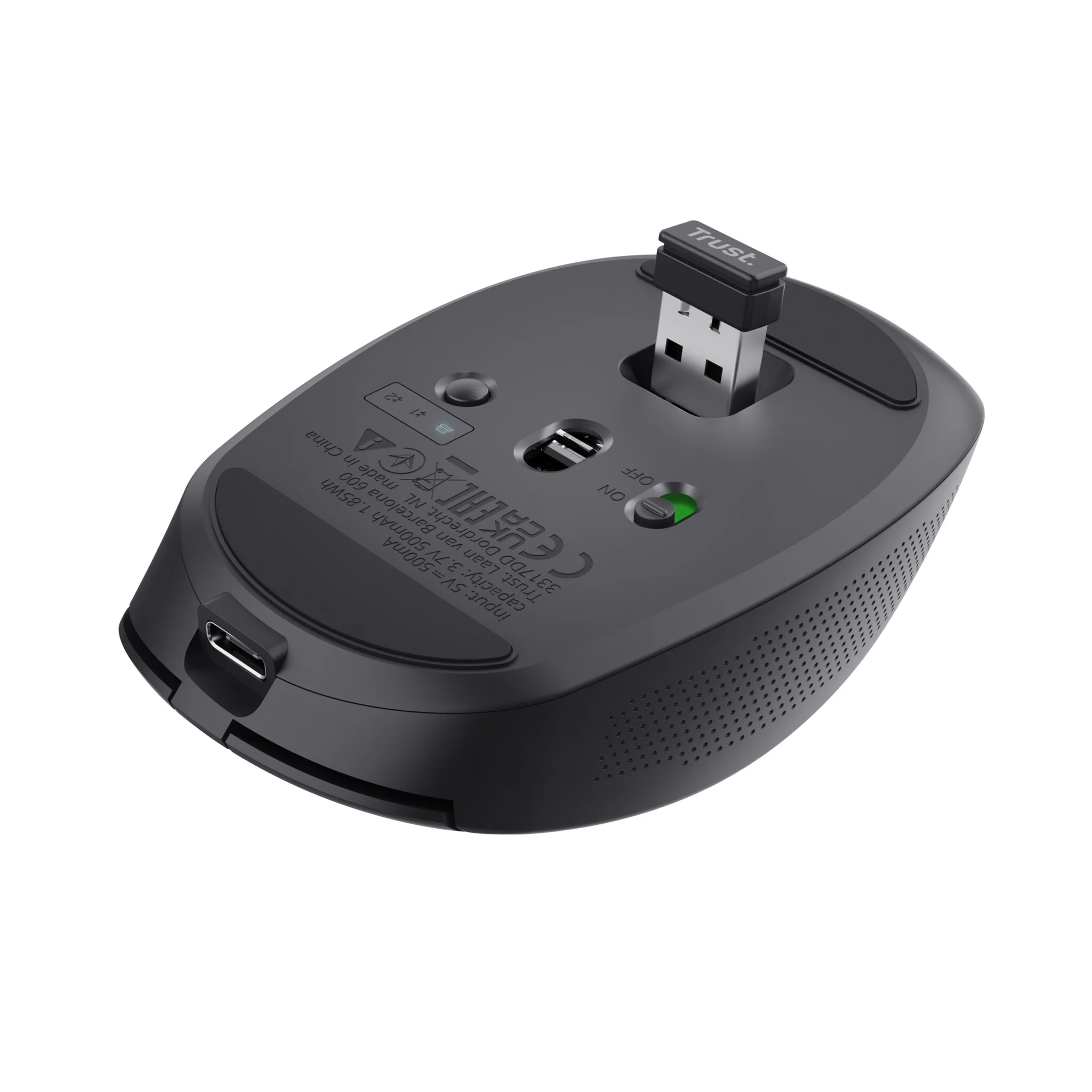 Trust Ozaa - RF Wireless + Bluetooth Optical Mouse - 3,200 DPI - Image 5