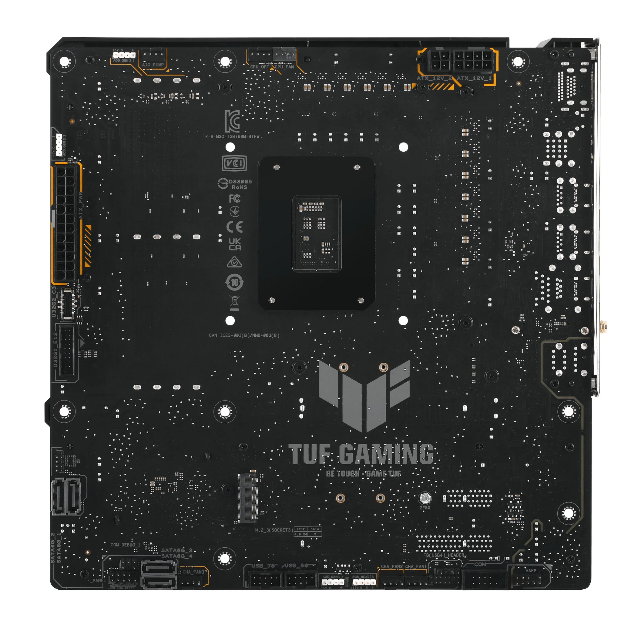 ASUS TUF GAMING B760M-BTF WIFI micro ATX motherboard - Intel B760 LGA 1700 - Image 5