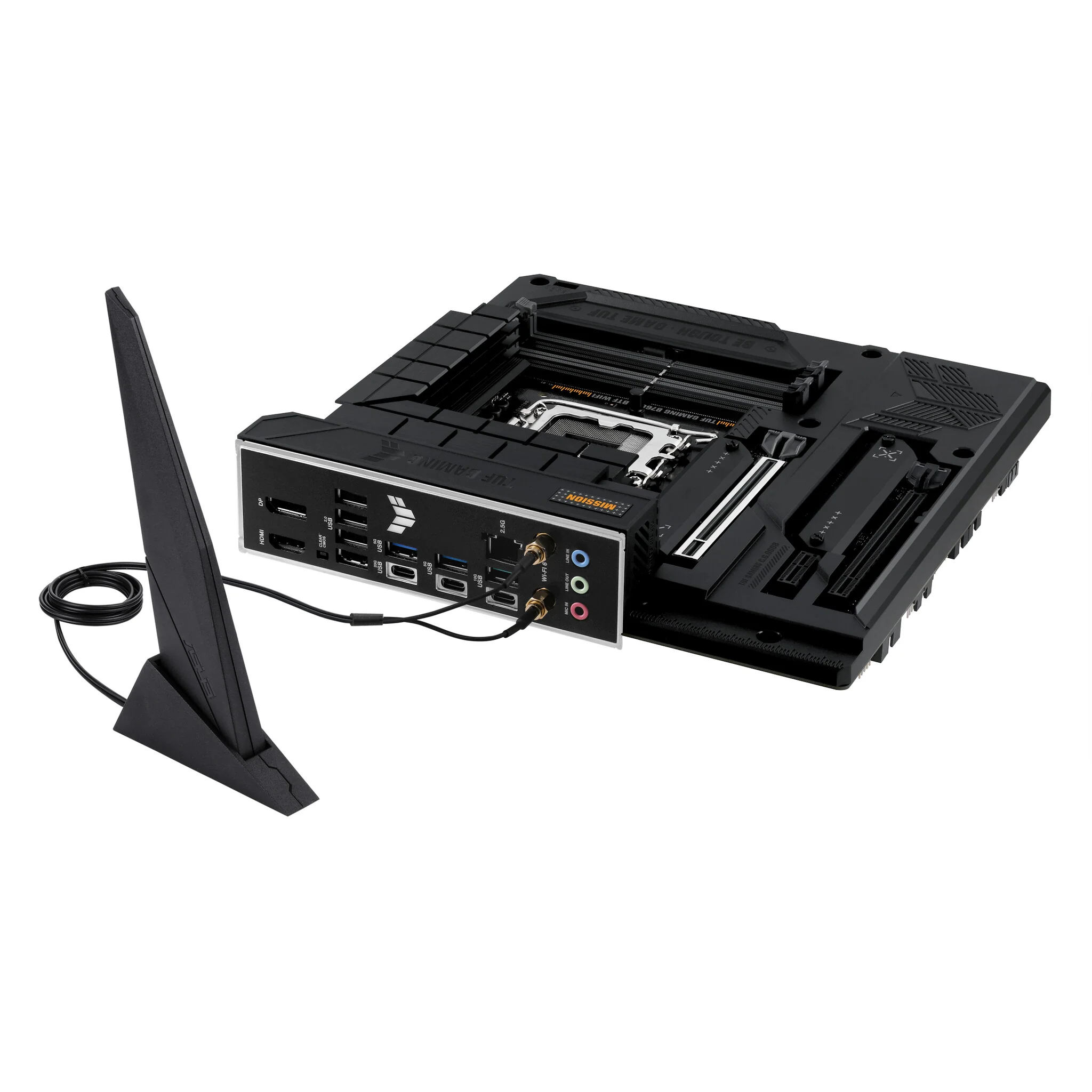 ASUS TUF GAMING B760M-BTF WIFI micro ATX motherboard - Intel B760 LGA 1700 - Image 9