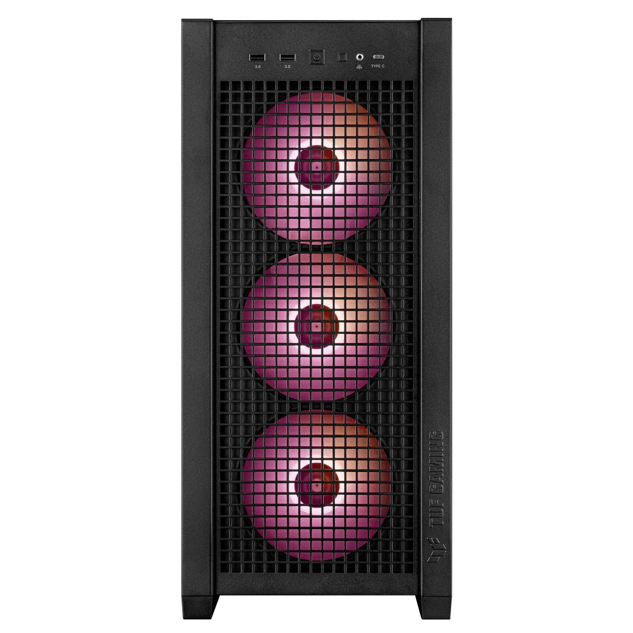 Asus TUF Gaming GT302 ARGB - ATX Mid Tower Case in Black - Image 3
