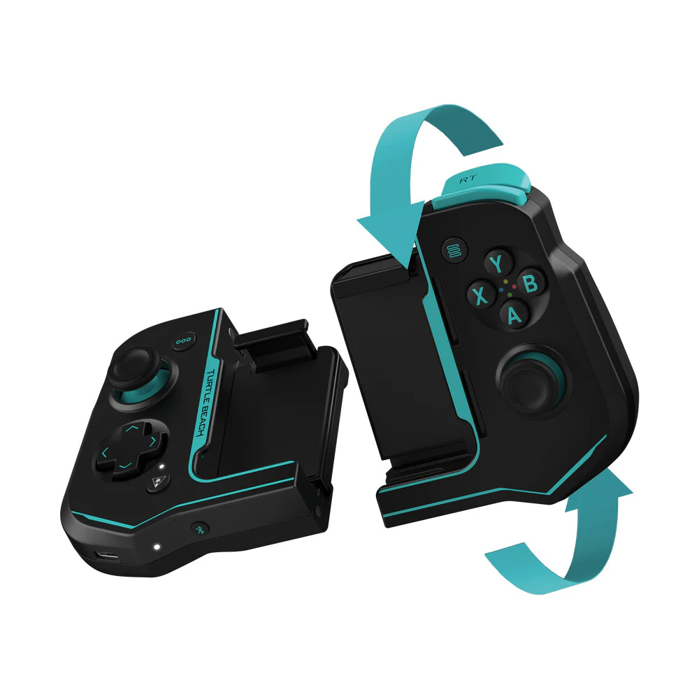 Turtle Beach Atom - Bluetooth Mobile Android Gamepad in Black / Cyan - Image 4