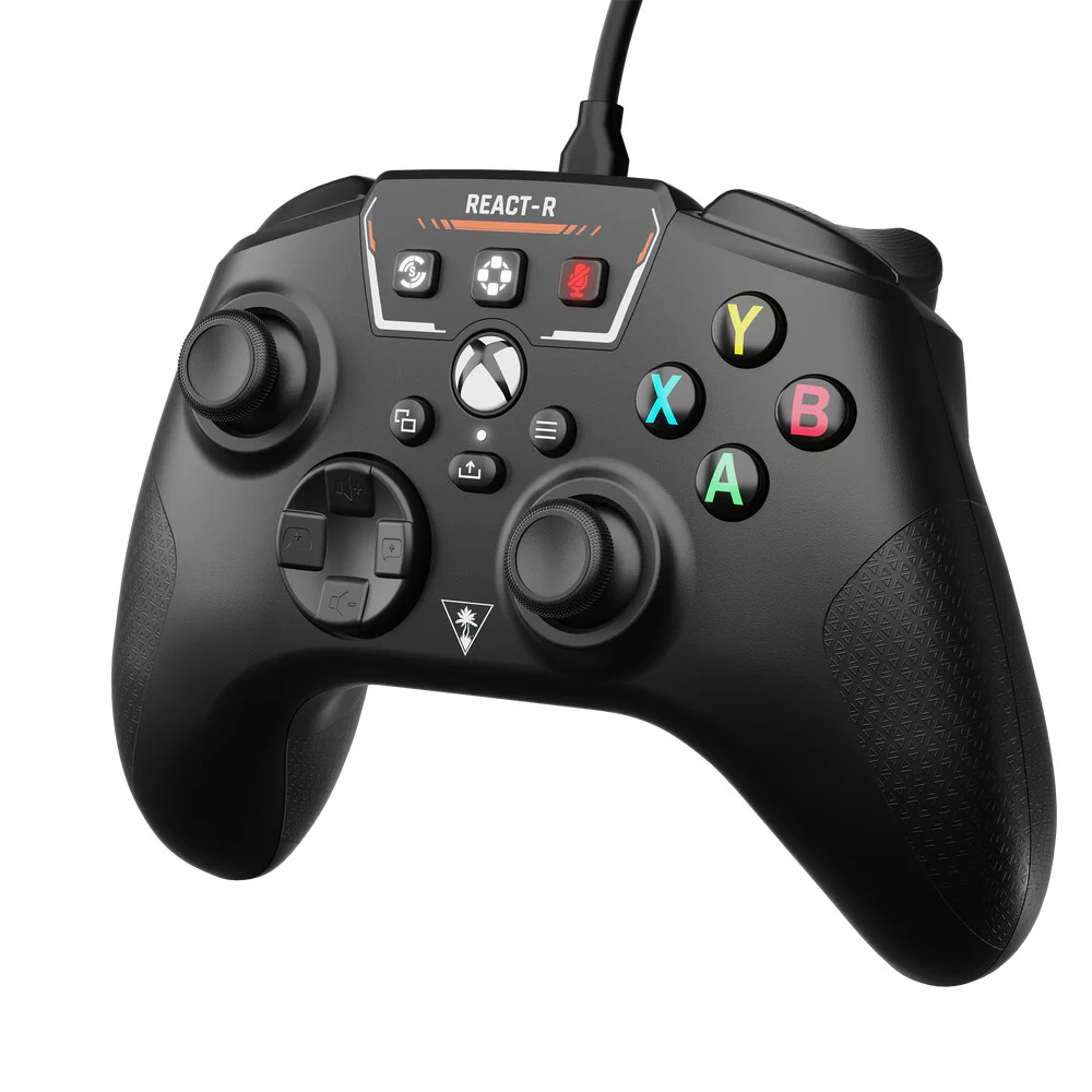 Turtle Beach REACT-R - USB Gamepad for PC / Xbox Series X|S in Black - Image 2