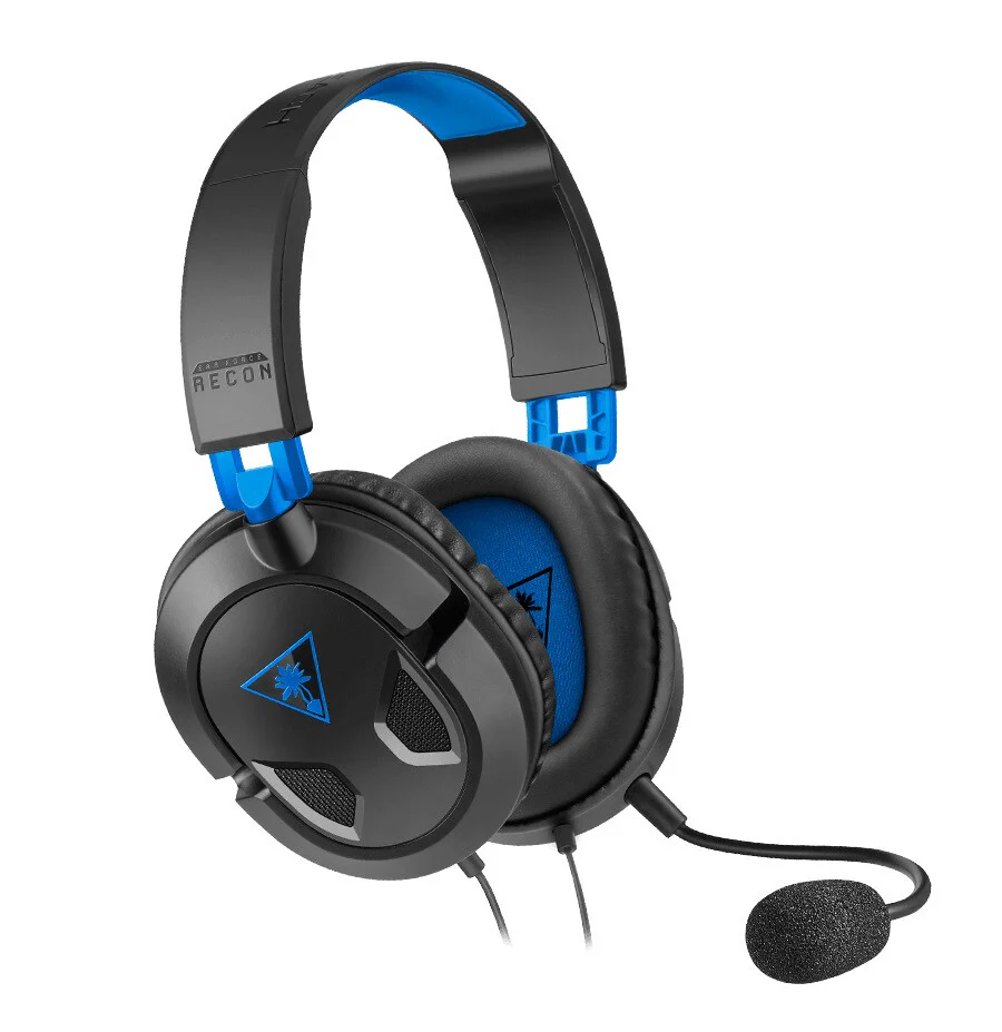 Turtle Beach Recon 50 - Wired Gaming Headset in Black / Blue - Image 3
