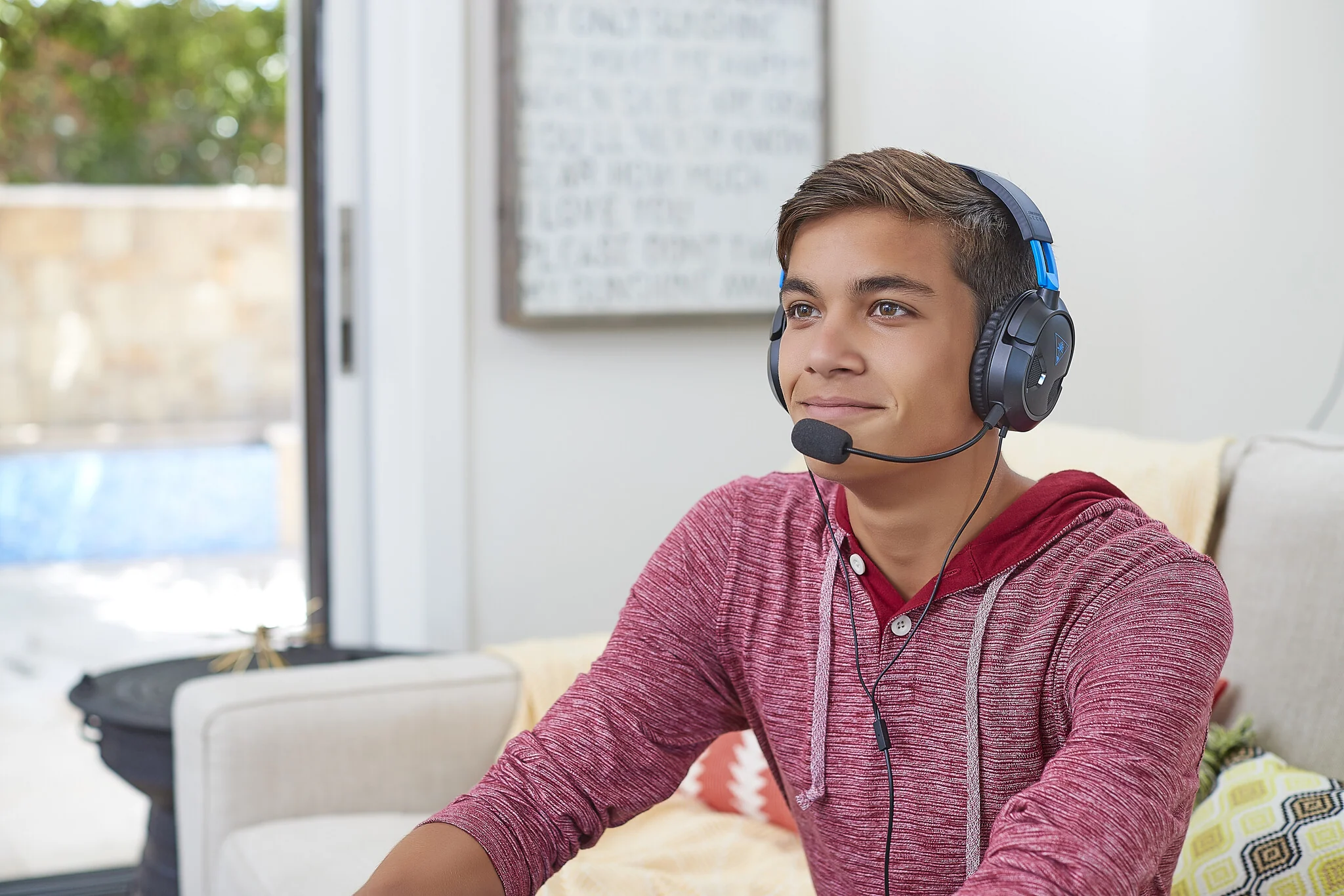 Turtle Beach Recon 50P - 3.5mm Wired Gaming Headset in Black / Blue - Image 10