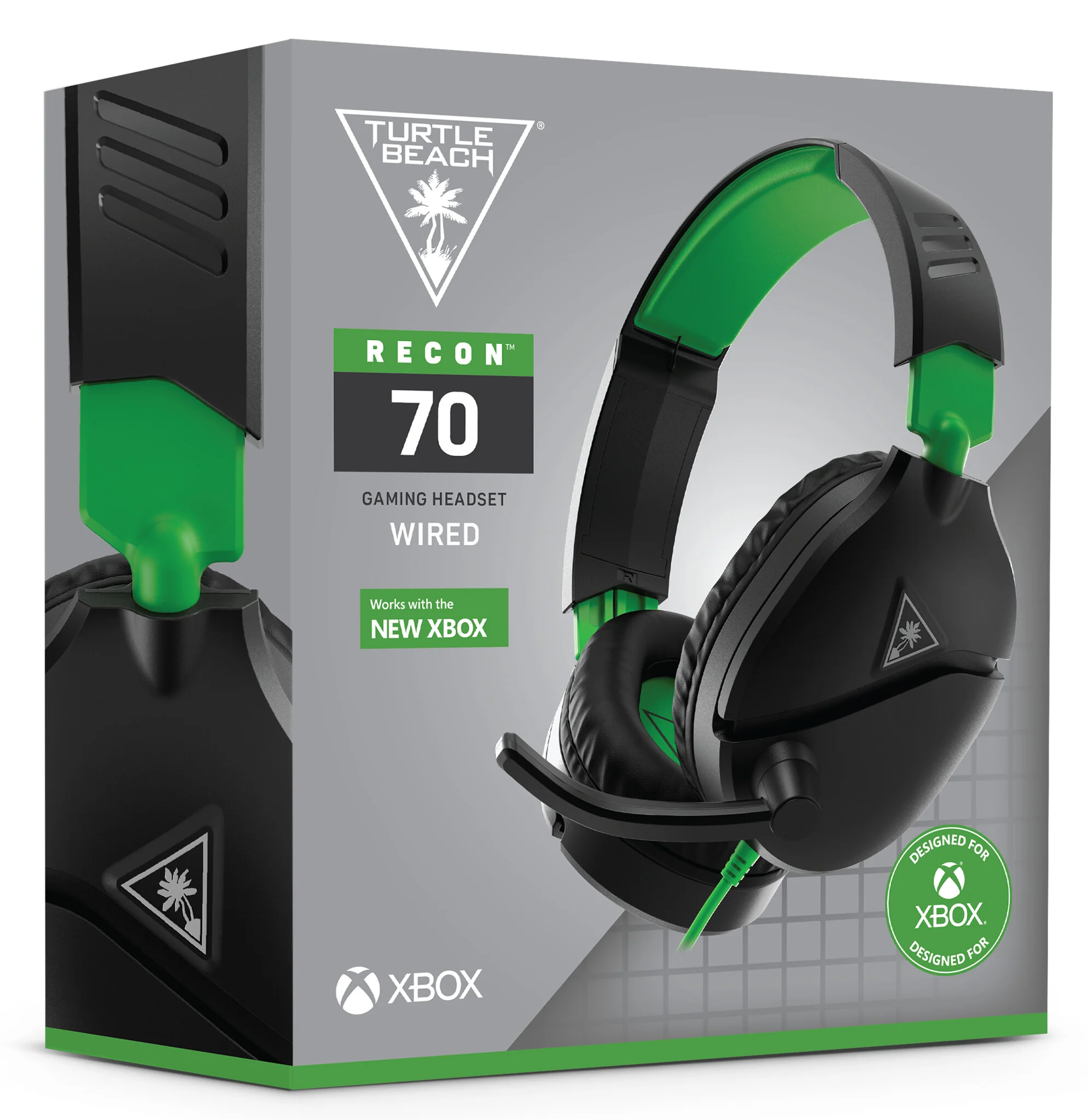 Turtle Beach Recon 70 - Wired Gaming Headset for Xbox Series X|S in Black / Green - Image 17