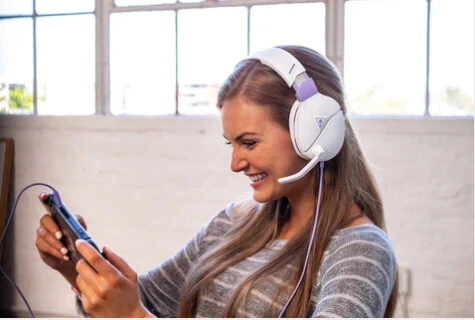 Turtle Beach Recon Spark - Wired Gaming Headset in Purple / White - Image 12