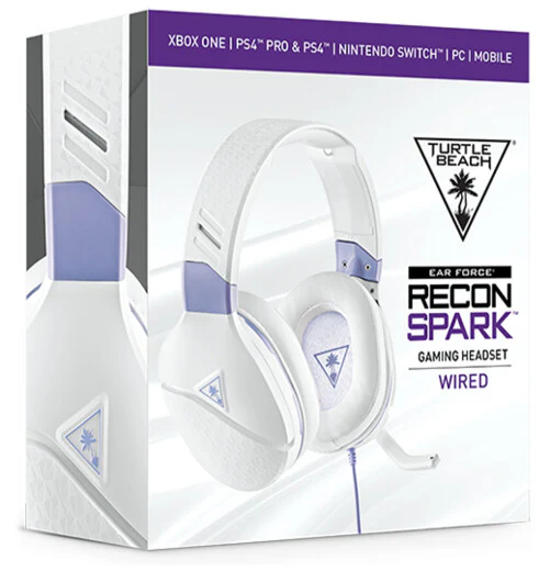 Turtle Beach Recon Spark - Wired Gaming Headset in Purple / White - Image 13