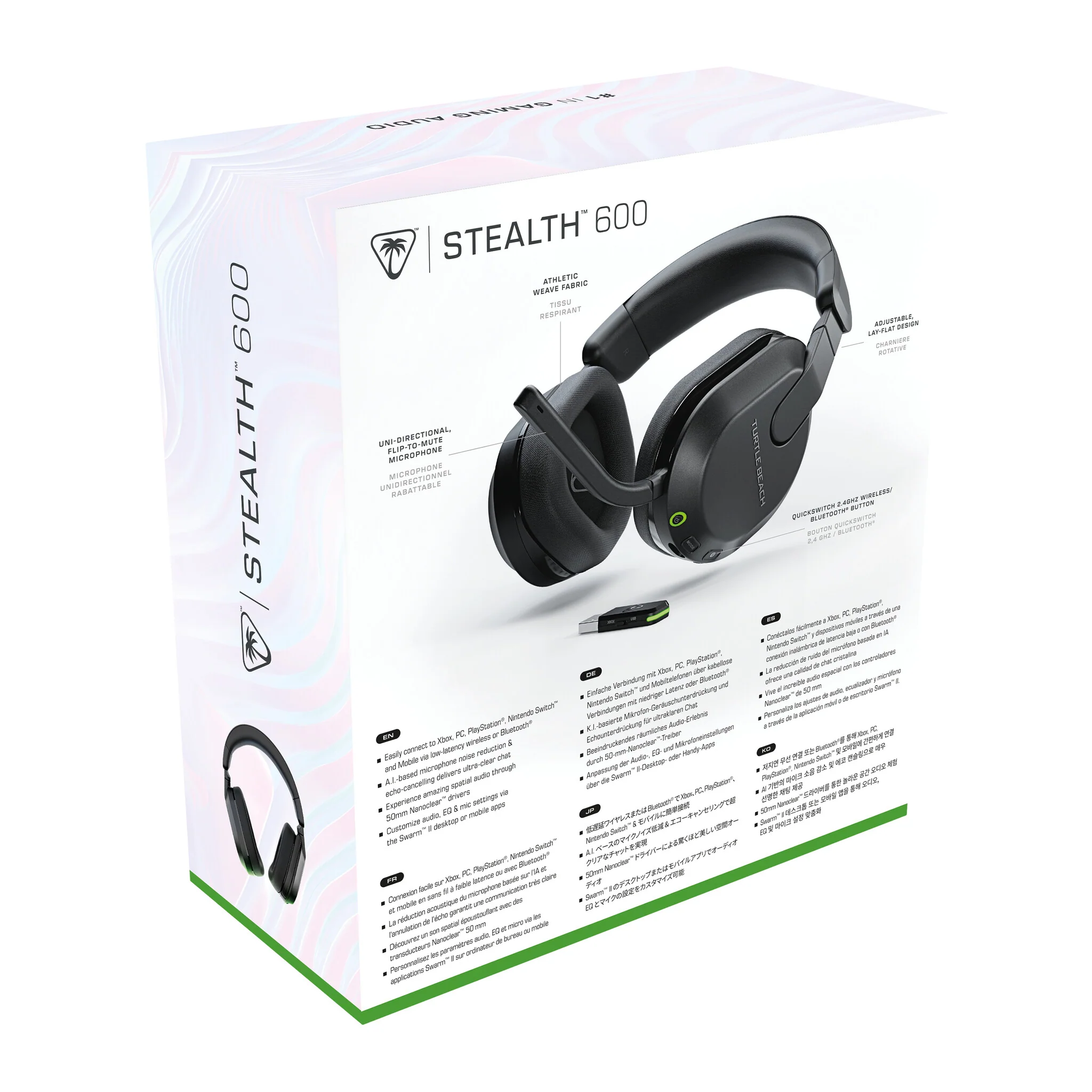 Turtle Beach Stealth 600 (3rd Gen) - Wireless Bluetooth Gaming Headset for Xbox Series X|S in Black - Image 12