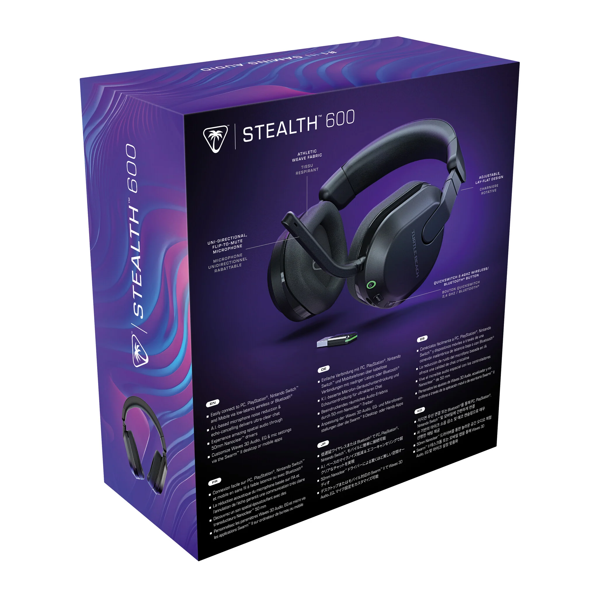 Turtle Beach Stealth 600 (3rd Gen) - Wireless Bluetooth Gaming Headset in Black - Image 12