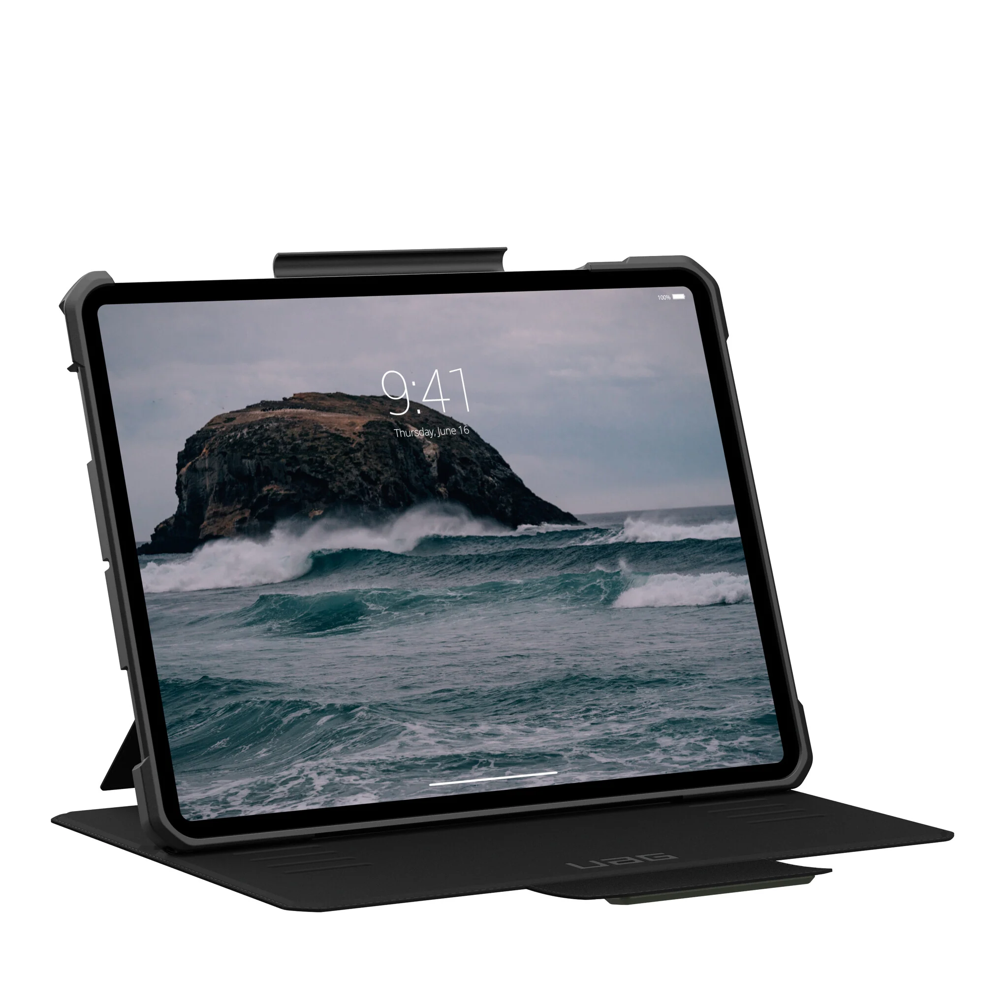 Urban Armor Gear Metropolis SE for 13" iPad Pro in Olive - Image 5