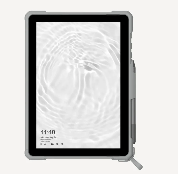 Urban Armor Gear Plasma Healthcare Series for Microsoft Surface Go 2 in Grey / White - Image 2
