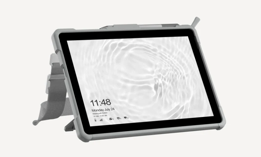 Urban Armor Gear Plasma Healthcare Series for Microsoft Surface Go 2 in Grey / White - Image 4