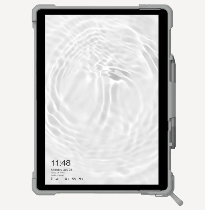 Urban Armor Gear Plasma Healthcare Series for Microsoft Surface Pro 8 in Grey / White - Image 2