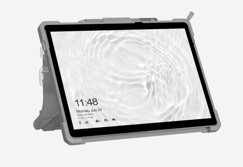 Urban Armor Gear Plasma Healthcare Series for Microsoft Surface Pro 8 in Grey / White - Image 4