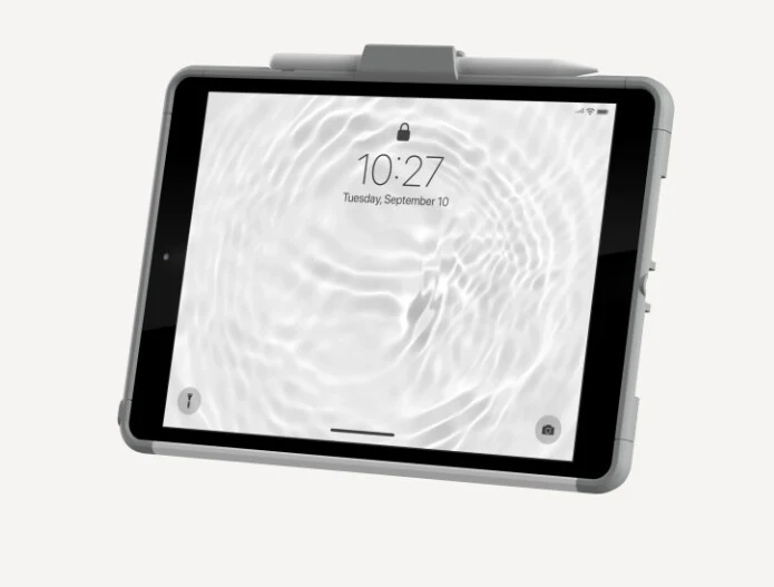 Urban Armor Gear Scout Healthcare Series for 10.2" iPad in Grey / White - Image 3