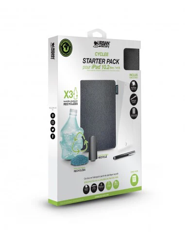 Urban Factory GREENEE Eco Flip Tablet Case for 10.2" iPad in Grey - Image 8
