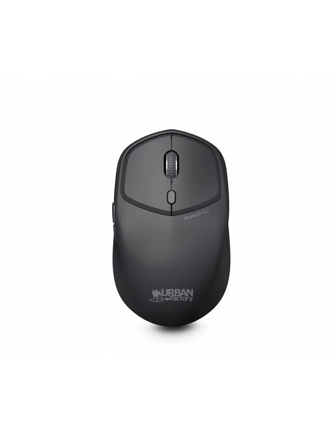 Urban Factory ONLEE - Ambidextrous Bluetooth Optical Mouse in Black - 1,600 DPI