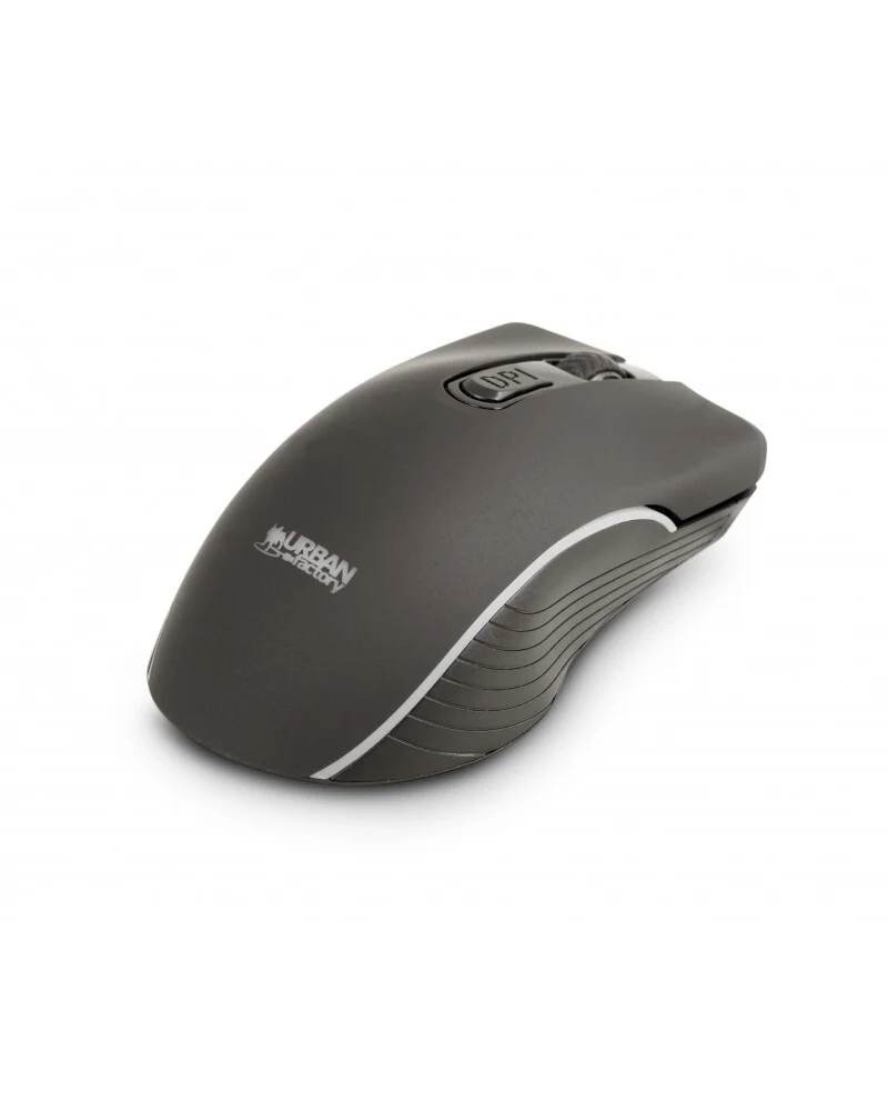 Urban Factory ONLEE -  Ambidextrous RF Wireless + Bluetooth Optical Mouse in Black - 2,400 DPI - Image 3