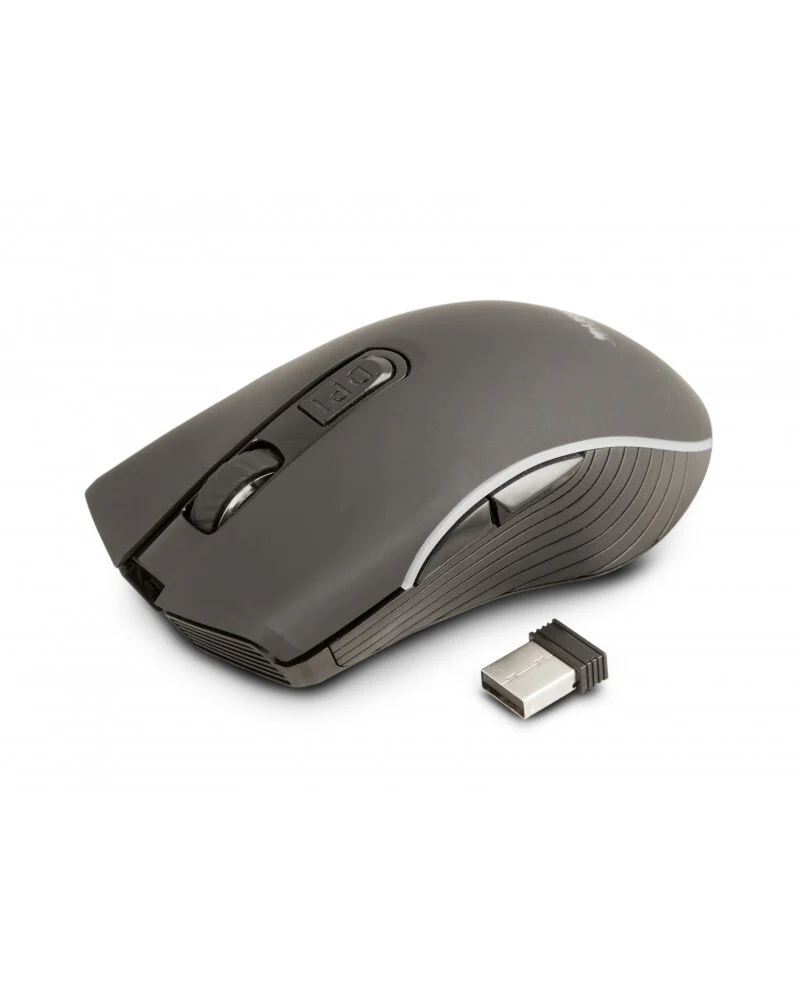 Urban Factory ONLEE -  Ambidextrous RF Wireless + Bluetooth Optical Mouse in Black - 2,400 DPI - Image 7