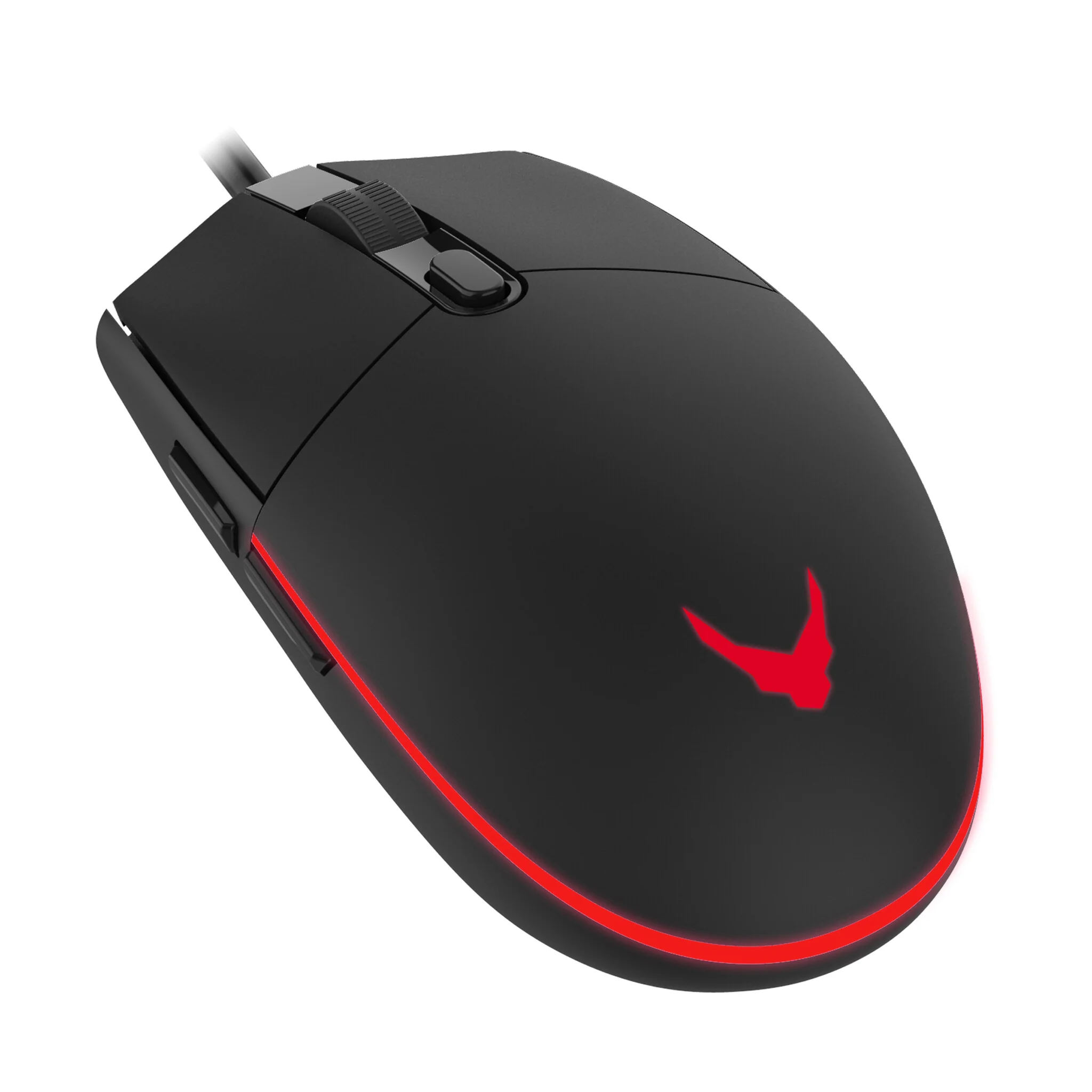 Varr VSETMPX5 Gaming Mouse and Mousepad Set - Wired USB-A Optical LED backlit Mouse in Black/Red - 3,200 DPI - Image 3