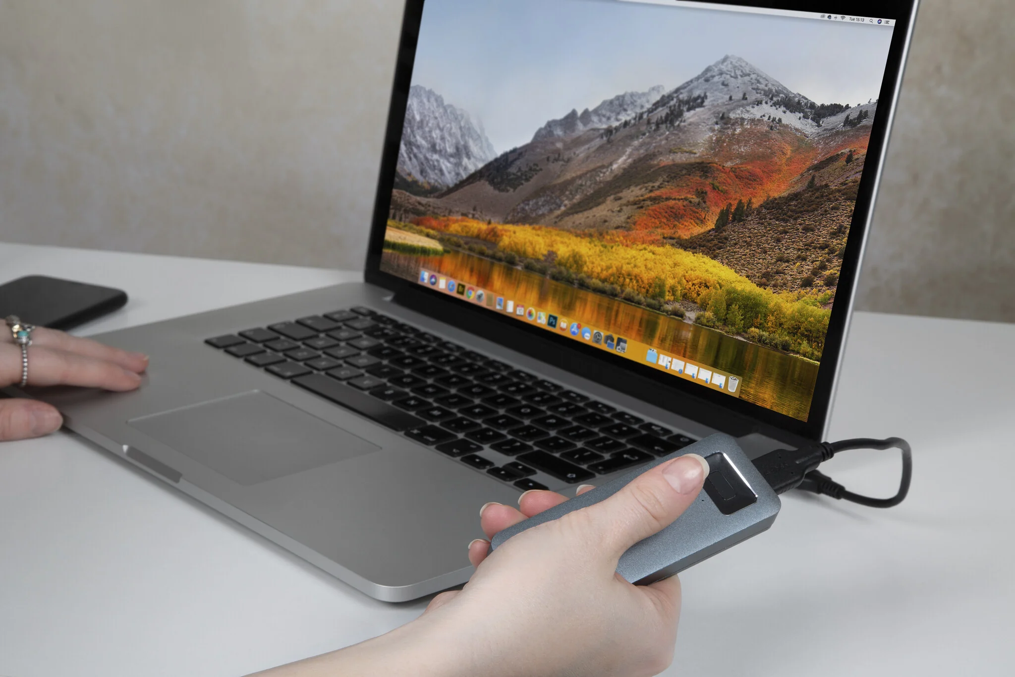 Verbatim Executive Fingerprint Secure - USB 3.1 Gen 1 External SSD - 1 TB - Image 15