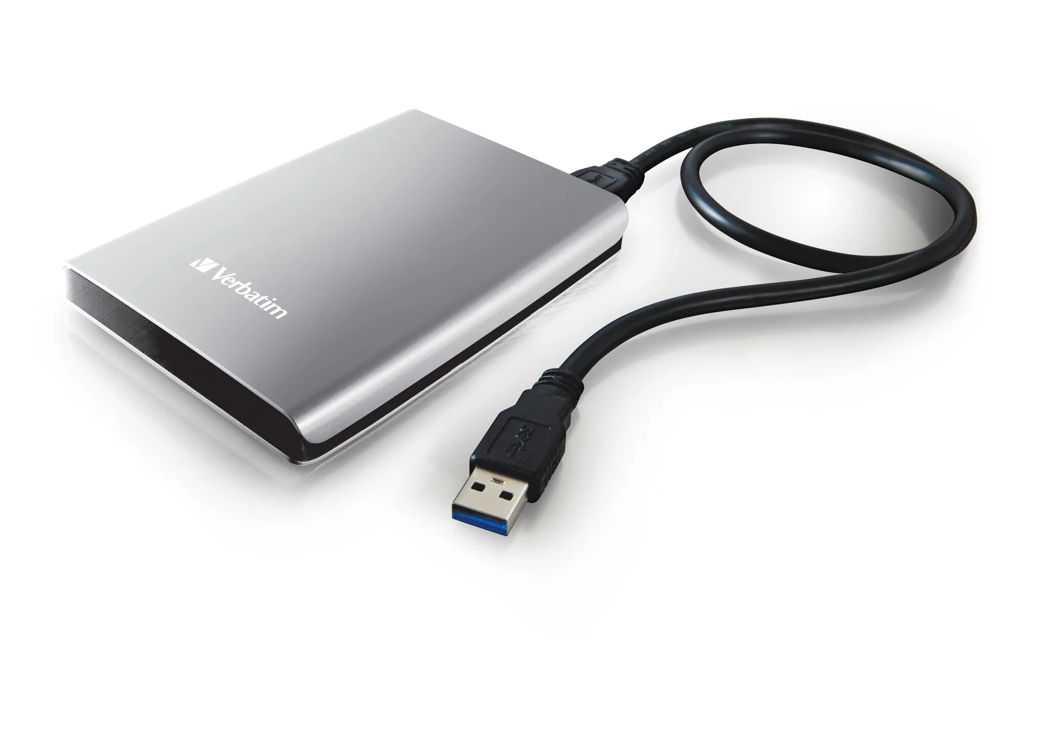 Verbatim Store 'n' Go USB 3.0 Portable Hard Drive in Silver - 1 TB - Image 2