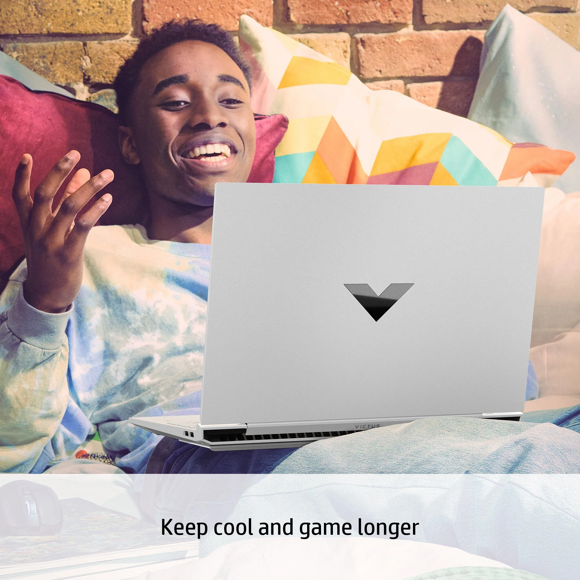 HP Victus Gaming Laptop - 40.9 cm (16.1") - Intel® Core™ i5-11400H - 8 GB DDR4-SDRAM - 512 GB SSD - NVIDIA GeForce RTX 3050 Ti - Wi-Fi 6 - Windows 11 Home - White - Image 16