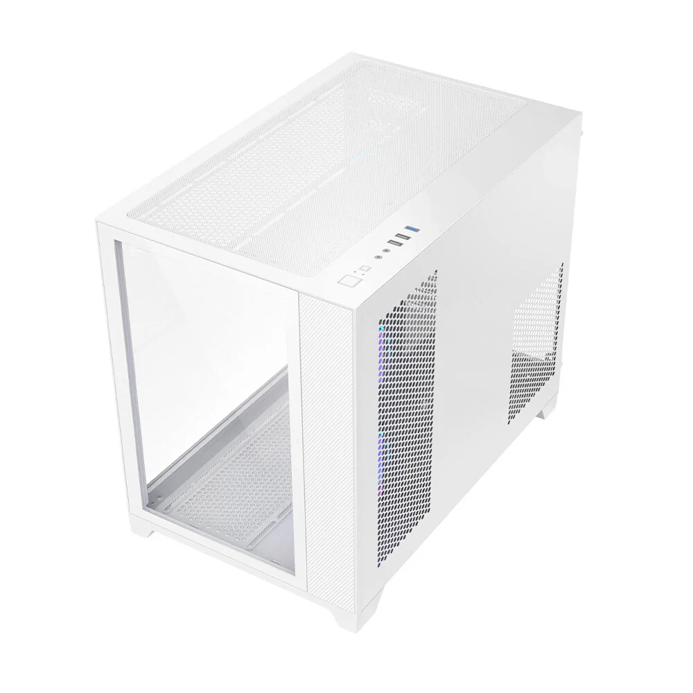 VIDA Akira - MicroATX Mini Tower Case in White - Image 3