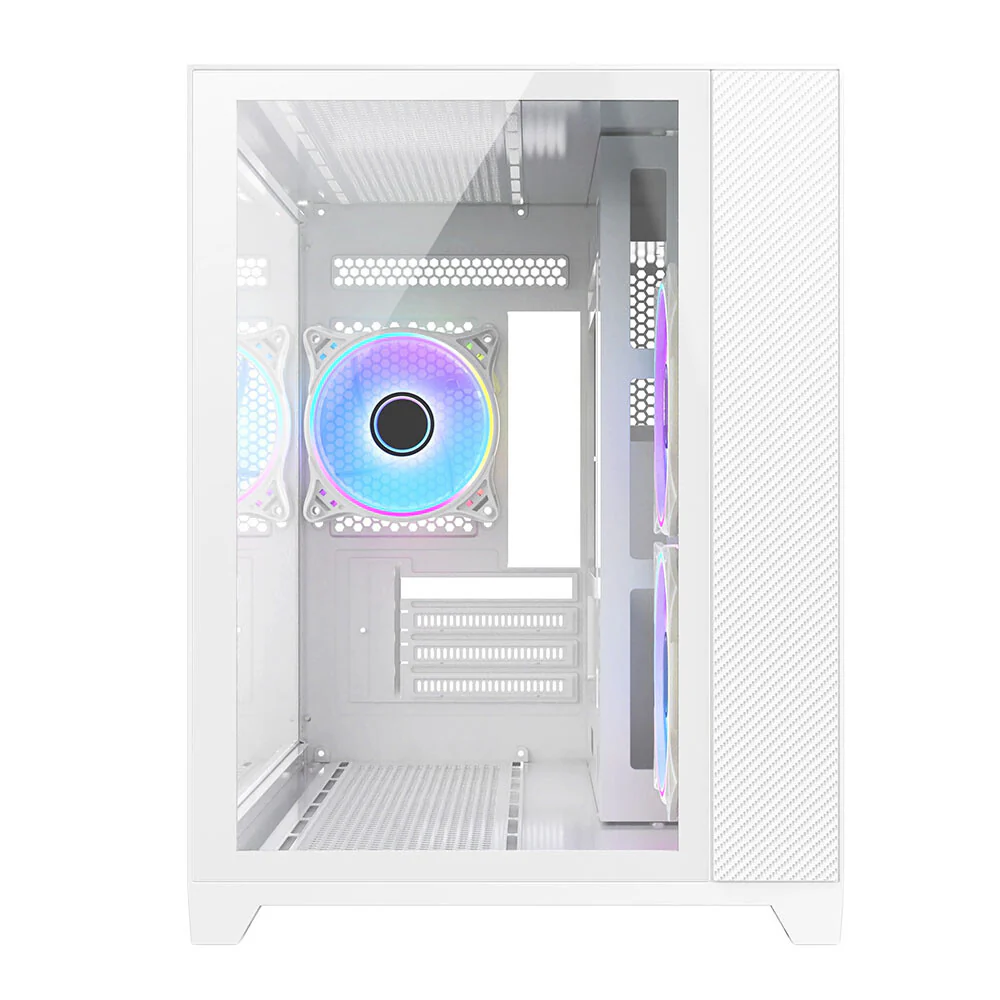 VIDA Akira - MicroATX Mini Tower Case in White - Image 5