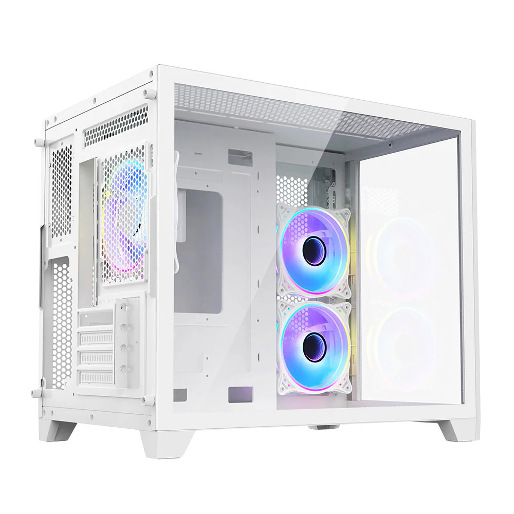 VIDA Akira - MicroATX Mini Tower Case in White - Image 7