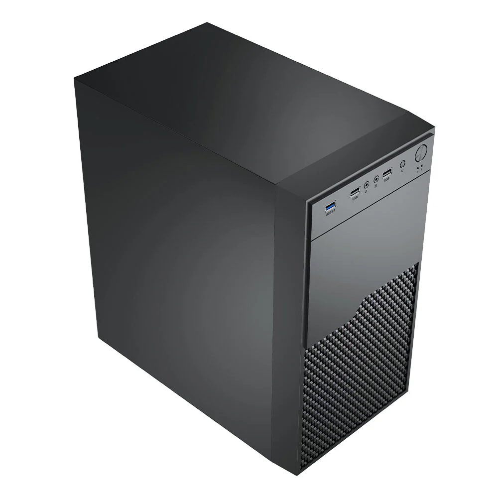 VIDA Enterprise - MicroATX Mid Tower Case in Black - Image 3