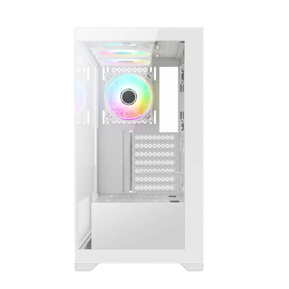 VIDA Vetro - ATX Mid Tower Case in White - Image 8