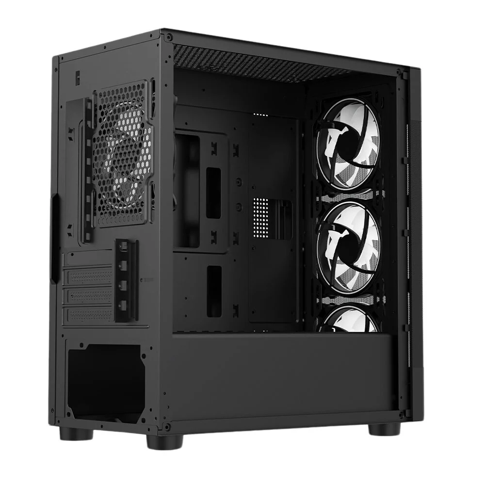VIDA Zephyr - MicroATX Mid Tower Case in Black - Image 7