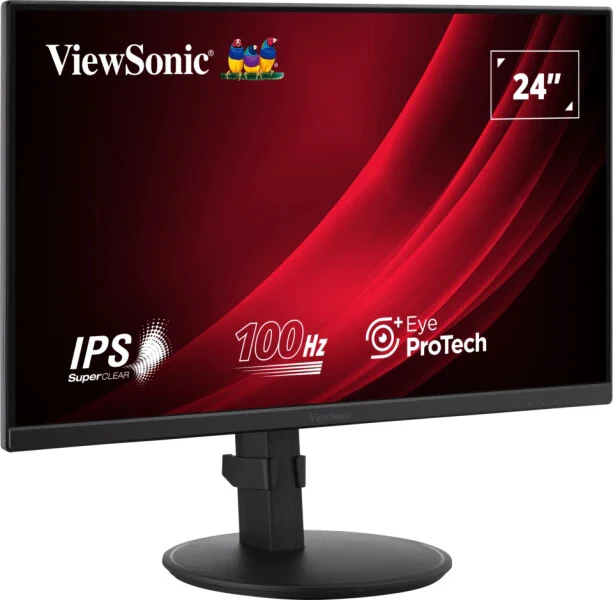 Viewsonic VA2408-HDJ - 61 cm (24") - 1920 x 1080 pixels Full HD LED Monitor - Image 2