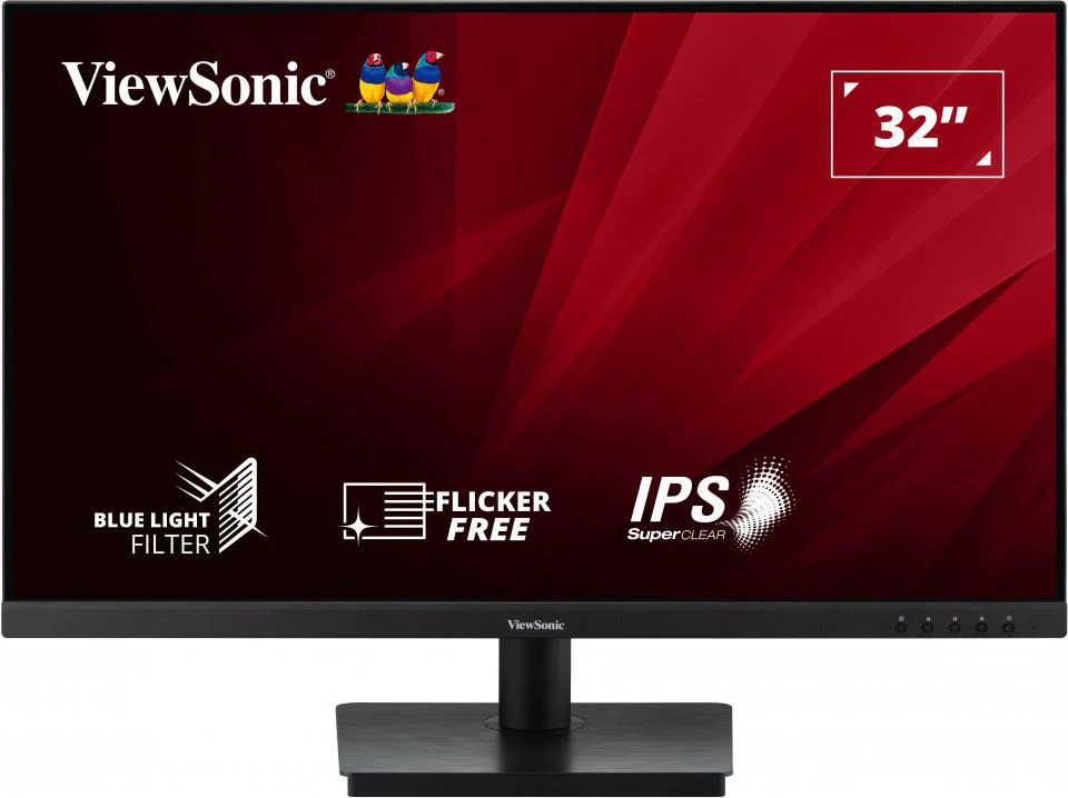 Viewsonic VA VA3209-2K-MHD Computer Monitor 81.3 cm (32") 2560 x 1440 pixels Quad HD Black