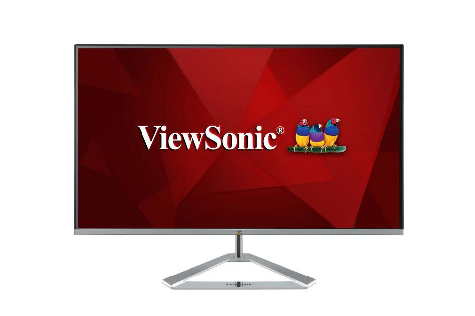 Viewsonic VX Series VX2476-SMH LED display 60.5 cm (23.8") 1920 x 1080 pixels Full HD Black, Silver Monitor