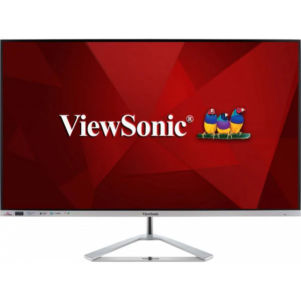 Viewsonic VX Series VX3276-2K-mhd-2 81.3 cm (32") 2560 x 1440 pixels Quad HD LED Silver Monitor