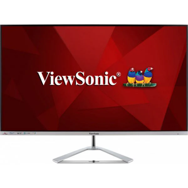 Viewsonic VX Series VX3276-MHD-3 Computer Monitor 81.3 cm (32") 1920 x 1080 pixels Full HD LED Silver