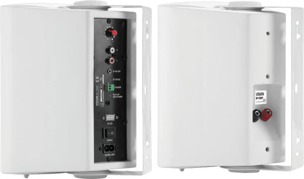 Vision SP-1900P Active Bluetooth speaker in White (Pack of 2) - Image 6