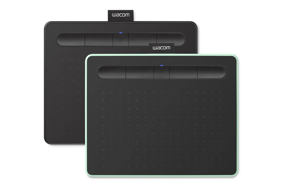 Wacom Intuos S - 2540 lpi 152 x 95 mm Bluetooth Graphic Tablet in Green, Black - Image 11
