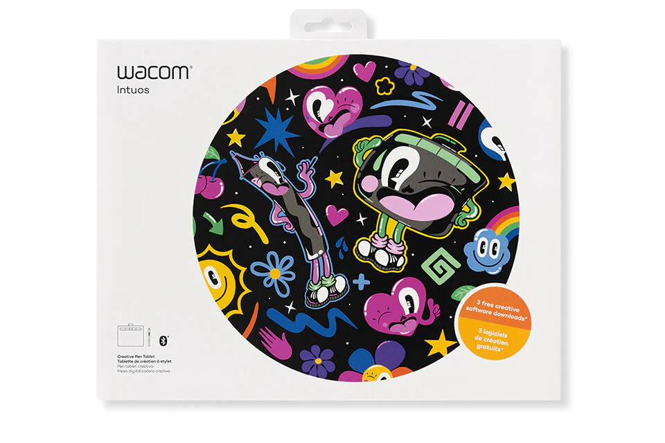 Wacom Intuos M Bluetooth graphic tablet - 2540 lpi 216 x 135 mm USB/Bluetooth - Image 4