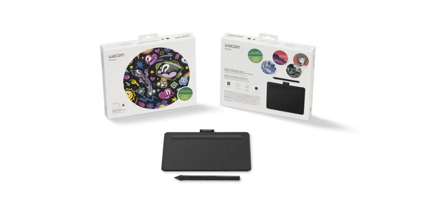 Wacom Intuos S Bluetooth graphic tablet - 2540 lpi 152 x 95 mm USB/Bluetooth - Image 8