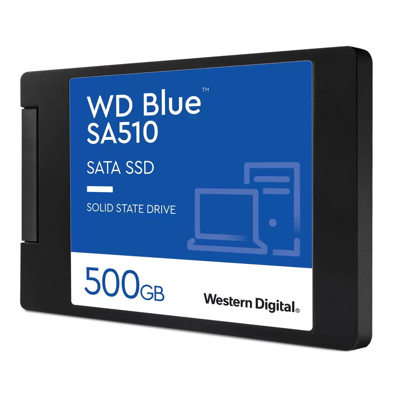 Western Digital WD Blue SA510 - Serial ATA III 2.5" SSD - 500 GB - Image 2